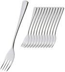 12er Pack Gabeln STOCKHOLM aus Edelstahl 18/10, poliert. Materialst&auml;rke 2.2 mm,