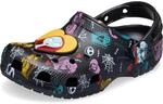 Crocs Unisex Kinder Nightmare Multi Classic Clog K Clog, Multi, 33/34 EU