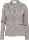 ICHI IHKATE BL Damen Blazer Kurzblazer Jacke Ein-Knopf-Blazer mit Stretch und