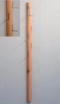 M2 Kollektion 737122 Garderobe / Wandgarderobe mit Klapphaken Palo, Echtholz