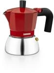 Monix Induction Inox | Italienischer Kaffeekocher aus Aluminium und Edelstahl,