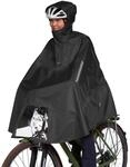 Tatonka Bike Poncho - Wasserdichter Fahrrad-Poncho mit Kapuze, Sichtfenster...