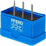 PFERD Hartmetall-Hochleistungskleinfr&auml;sstift Set, 3-teilig | Zahnung ALLROUND,