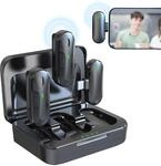 Technaxx Dual Wireless Mini Mikrofon Set TX-301 &ndash; 2 kabellose...