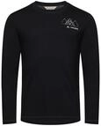 VAUDE Herren Merino Langarmshirt Monviso Wool LS T-Shirt II, pflegeleicht und
