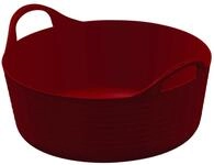 Kerbl Trog FlexBag rot (Flexibler Futtertrog, M&uuml;slisch&uuml;ssel,...