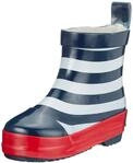 Playshoes Kinder Halbschaft-Gummistiefel aus Naturkautschuk, trendige Unisex