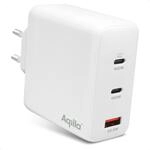 Aqiila USB-C Ladeger&auml;t 120W | Schnellladeger&auml;t GaN, PD, PPS, Quick Charge,...
