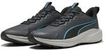 Puma Skyrocket Lite Trail Adult Unisex Stra&szlig;en-Laufschuh, Dusky Gray-Speed Blue, 43