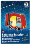 Ursus 18700012 - Laternen Bastelset, Feuerwehr, ca. 21,8 x 21 x 10,3 cm,...