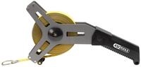 KS Tools 300.0050 Rahmenbandma&szlig; mit gelbem Stahlband, 30m