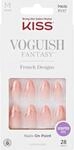 KISS Voguish Fantasy "Clatant" Nude French Coral lange Mandel Coffin Form - 28...