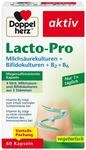 Doppelherz Lacto-Pro Milchs&auml;urekulturen + Bifidokulturen + B2 + B6 - Vitamin B2