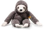 Steiff Sanny Faultier 35cm dunkelgrau, Kuscheltier Sloth, weiches Schmusetier, aus