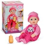 BABY Born Anna - 36 cm gro&szlig;e Babypuppe mit pinkem Strampler & Fl&auml;schchen -...