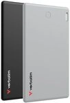 Verbatim My Finder Card 2er Set, Slim Wallet Tracker-Karte, wiederaufladbarer