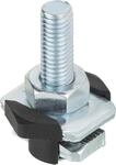 Fischer 538661 Hammerkopfschrauben M10 100 mm Stahl, Polypropylen galvanisch...
