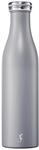 LURCH Edelstahl-Isolierflasche 0,75 l in Jura grey - Perfekt f&uuml;r jede Aktivit&auml;t