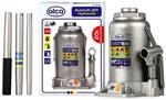 alca&reg; Hydraulischer Wagenheber 20t I Stempelheber & Unterstellheber aus Stahl I f&uuml;r