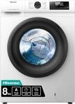 Hisense WF1Q8041BW Waschmaschine 8 kg 1400 U/min Freistehend, Wei&szlig;