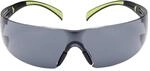 3M Schutzbrille SF400 GC1, grau &ndash; Komfortable Arbeitsschutzbrille mit