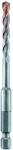 alpen 25200600100 HM L&auml;nge Bohrer &oslash; 6,0 mm Hartmetall-Dachziegelbohrer Profi Dach,