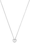 Amor - Damen Halskette 925 Silber - mit Zirkonia Stein - Herz Anh&auml;nger -...