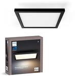 Philips Hue White Ambiance Aurelle LED Panel Light, 30 &times; 30 cm, schwarz, f&uuml;r Indoor
