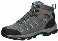 Lico Unisex Manaslu High Trekkingsstiefel, Grau/Schwarz/T&uuml;rkis, 43 EU