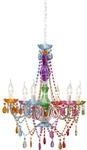 Kare Design H&auml;ngeleuchte Starlight Rainbow, Mehrfarbig, 55cm Durchmesser,