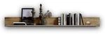Stella Trading FUN PLUS 2 Wandboard in Eiche-Optik & Basalt Dekor - hochwertiges &