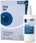 HYLO GEL Augentropfen bei trockenen Augen, langanhaltend, mit Hyalurons&auml;ure,
