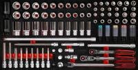 KS Tools 813.0085 1/2'' Steckschl&uuml;ssel-Satz in Schaumstoffeinlage, 85-tlg