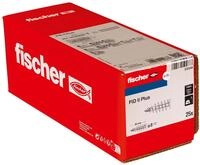 fischer D&auml;mmstoffd&uuml;bel FID II Plus, D&uuml;bel aus Kunststoff zur Befestigung von