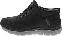 Skechers Herren Summits Siegul Slip-InTurnschuhe, Black Suede/Charcoal Trim, 45 EU