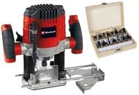 Einhell Oberfr&auml;se TC-RO 1155 Kit (1100 Watt, &Oslash; 6 und 8 mm, Drehzahlregulierung,