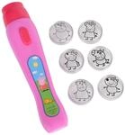 Simba Peppa Pig LED Projektorlampe f&uuml;r Kinder &ndash; Lichtprojektor mit 6 Motiven &ndash;