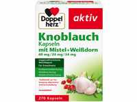 Doppelherz Knoblauch Kapseln mit Mistel + Weißdorn 60 mg/ 24 mg/ 54 mg -