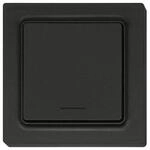 Eltako Funk-1-Kanal-Taster anthrazit matt E-Design55 F1T55E-am
