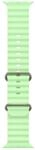 Apple Watch Band - Ocean Band - 49 mm - Neongr&uuml;n - One Size, Fluoroelastomer
