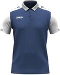 JAKO Kinder Poloshirt Dynamic, Nachtblau/wei&szlig;/hellgrau, 140