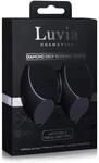 Make-up Schwamm-Set im Diamond Shape - Luvia Cosmetics - Make-up-Blender schwarz