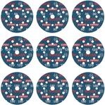 Bosch 9x EXPERT O780 Folienschleifscheiben-Set, 125 mm, 9‑tlg. (f&uuml;r Hartholz,