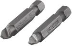 wolfcraft Schraubenausdreher-Set f&uuml;r Schrauben mit defektem Antriebsprofil,...