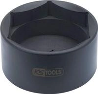 KS Tools 911.1088 1" Sechskant-Stecknuss, kurz, 100mm