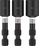 Bosch 3x PRO Nutsetter Impact (98,4 x 73 mm, Professional Zubeh&ouml;r Schraubendreher,