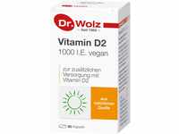 Vitamin D2 1000 I.E. vegan von Dr. Wolz, 60 Kapseln