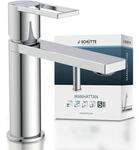 SCH&Uuml;TTE Waschtischarmatur MANHATTAN 33010, Wasserhahn Bad mit Ablaufgarnitur,