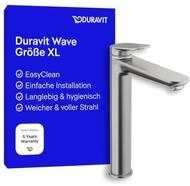 Duravit Wave Waschtischarmatur, Gr&ouml;&szlig;e XL (Auslauf H&ouml;he 236 mm), Wasserhahn Bad,