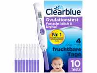 Clearblue Kinderwunsch Ovulationstest Kit, 10 Tests + 1 digitale Testhalterung,